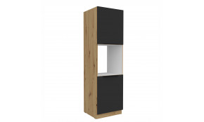 ARIA BL/AR 60 DP-210 2F ūkinė spinta įmont. orkaitei