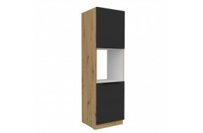 ARIA BL/AR 60 DP-210 2F ūkinė spinta įmont. orkaitei