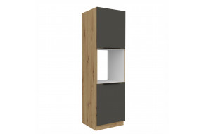 ARIA GR/AR 60 DP-210 2F ūkinė spinta įmont. orkaitei