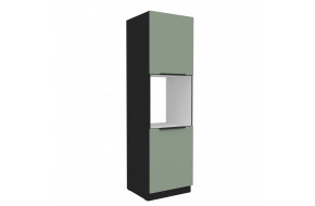 ARIA SA/BL 60 DP-210 2F ūkinė spinta įmont. orkaitei