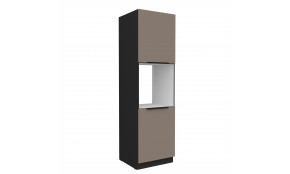ARIA TA/BL 60 DP-210 2F ūkinė spinta įmont. orkaitei