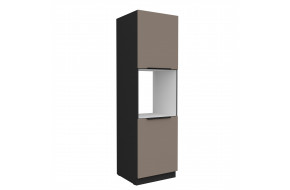 ARIA TA/BL 60 DP-210 2F ūkinė spinta įmont. orkaitei