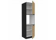 CREMONA BL 60 DP-210 2F ūkinė spinta įmont. orkaitei