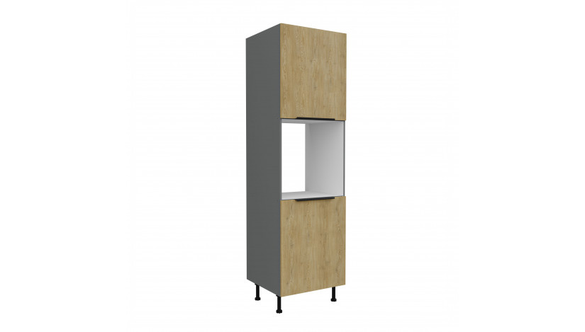 CREMONA ANT 60 DP-215 2F ūkinė spinta įmont. orkaitei