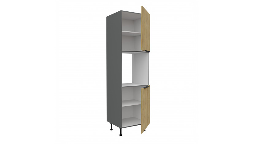 CREMONA ANT 60 DP-215 2F ūkinė spinta įmont. orkaitei