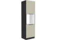 ARONA 60 DP-210 2F ūkinė spinta juoda