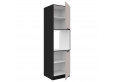 ARONA 60 DP-210 2F ūkinė spinta juoda