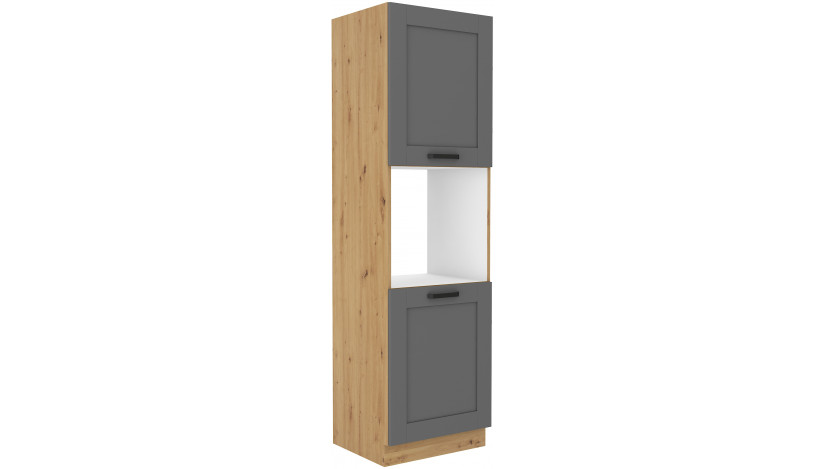 LUNA 60 DP-210 2F ūkinė spinta Dustgrey Artisan