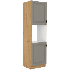 Stilo 60 DP-210 2F ūkinė spinta Claygrey artisan