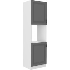 Stilo 60 DP-210 2F ūkinė spinta Dustgrey balta