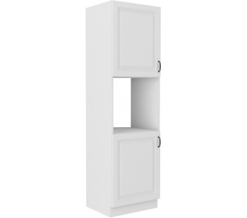 Stilo 60 DP-210 2F ūkinė spinta balta balta Stilo 60 DP-210 2F ūkinė spinta balta balta