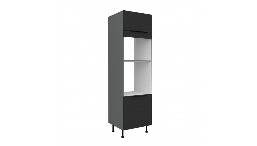 ARIA BL/ANT 60 DPM-215 2F spinta įmont. orkaitei mikrobang.