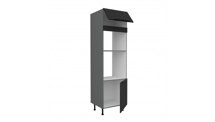 ARIA BL/ANT 60 DPM-215 2F spinta įmont. orkaitei mikrobang.