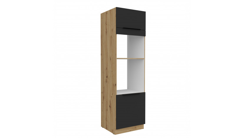 ARIA BL/AR 60 DPM-210 2F spinta įmont. orkaitei mikrobang.