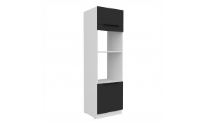 ARIA BL/WH 60 DPM-210 2F spinta įmont. orkaitei mikrobang.