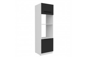 ARIA BL/WH 60 DPM-210 2F spinta įmont. orkaitei mikrobang.