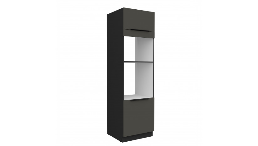 ARIA GR/BL 60 DPM-210 2F spinta įmont. orkaitei mikrobang.