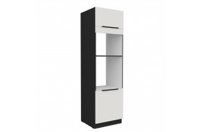 ARIA WH/BL 60 DPM-210 2F spinta įmont. orkaitei mikrobang.