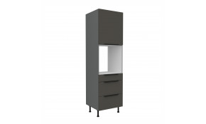 ARIA GR/ANT 60 DPS-215 3S1F PREMIUM ūkinė spinta su stalčiais