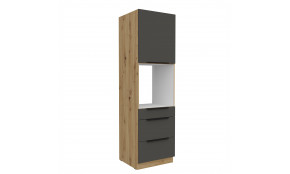 ARIA GR/AR 60 DPS-210 3S1F PREMIUM ūkinė spinta su stalčiais
