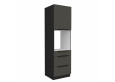 ARIA GR/BL 60 DPS-210 3S1F PREMIUM ūkinė spinta su stalčiais