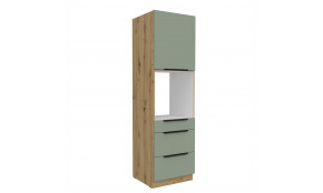 ARIA SA/AR 60 DPS-210 3S1F PREMIUM ūkinė spinta su stalčiais