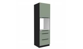 ARIA SA/BL 60 DPS-210 3S1F PREMIUM ūkinė spinta su stalčiais