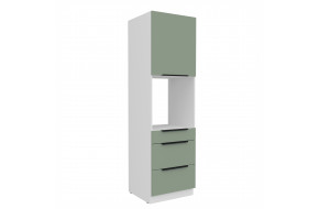 ARIA SA/WH 60 DPS-210 3S1F PREMIUM ūkinė spinta su stalčiais