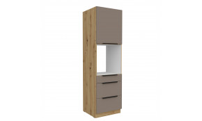 ARIA TA/AR 60 DPS-210 3S1F PREMIUM ūkinė spinta su stalčiais