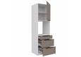 ARIA TA/WH 60 DPS-210 3S1F PREMIUM ūkinė spinta su stalčiais