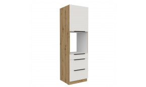 ARIA WH/AR 60 DPS-210 3S1F PREMIUM ūkinė spinta su stalčiais