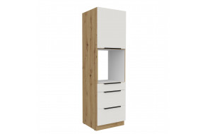 ARIA WH/AR 60 DPS-210 3S1F PREMIUM ūkinė spinta su stalčiais