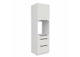 ARIA WH/WH 60 DPS-210 3S1F PREMIUM ūkinė spinta su stalčiais