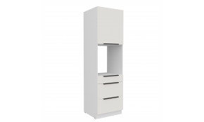 ARIA WH/WH 60 DPS-210 3S1F PREMIUM ūkinė spinta su stalčiais