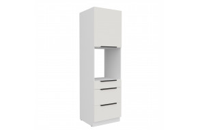 ARIA WH/WH 60 DPS-210 3S1F PREMIUM ūkinė spinta su stalčiais