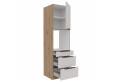 SOLEA 60 DPS-210 3S1F PREMIUM ūkinė spinta su stalčiais