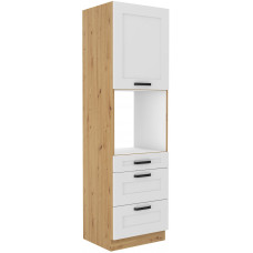 LUNA 60 DPS-210 3S 1F ūkinė spinta Balta Artisan