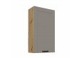 LUNA 60 G-108 1F Claygrey Artisan pakabinama spintelė
