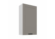 LUNA 60 G-108 1F Claygrey Balta pakabinama spintelė