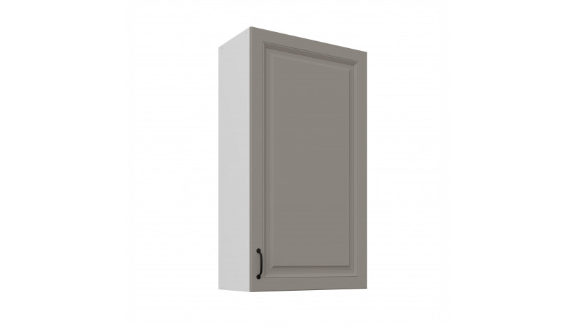 STILO 60 G-108 1F Claygrey balta pakabinama spintelė