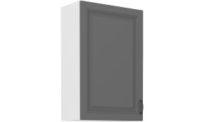 STILO 60 G-108 1F Dustgrey balta pakabinama spintelė