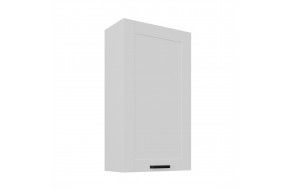 LUNA 60 G-108 1F Balta Balta pakabinama spintelė