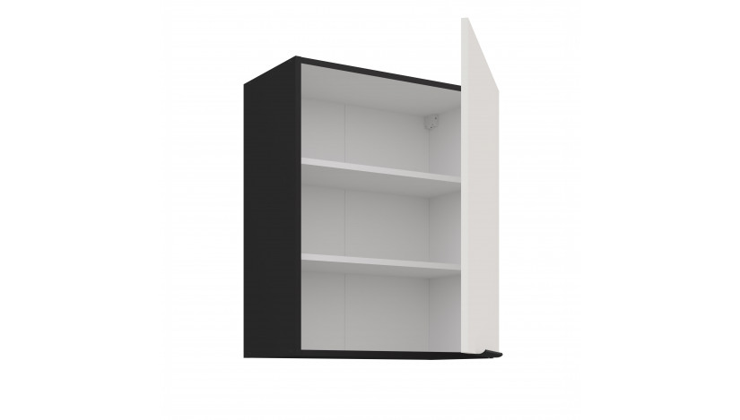ARIA WH/BL 60 G-72 1F pakabinama spintelė