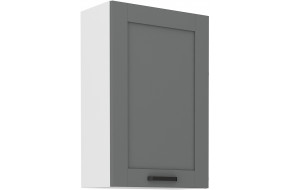 LUNA 60 G-90 1F Pakabinama Spintelė 90 cm Dustgrey Balta