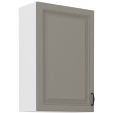 Stilo 60 G-90 1F Pakabinama Spintelė 90 cm Claygrey balta