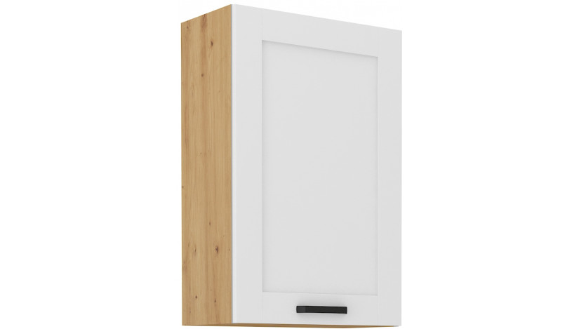 LUNA 60 G-90 1F Pakabinama Spintelė 90 cm Balta Artisan