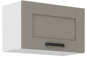 LUNA 60 GU-36 1F gartraukio spintelė Claygrey Balta