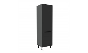 ARIA BL/ANT 60 LO-215 2F įmont. šaldytuvo spinta