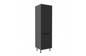 ARIA BL/ANT 60 LO-215 2F įmont. šaldytuvo spinta