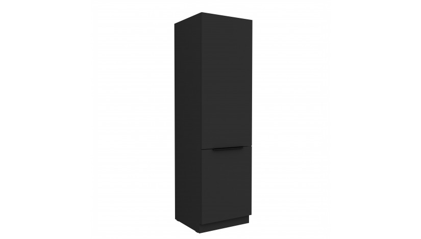 ARIA BL/BL 60 LO-210 2F įmont. šaldytuvo spinta
